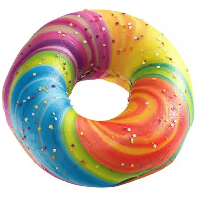 Cohens Bakery Natural Rainbow Bagels