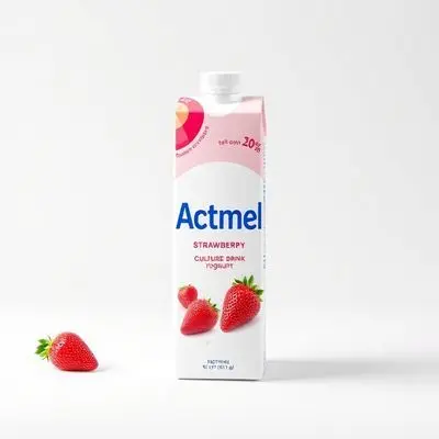 Actimel Strawberry Cultured Yoghurt Drink