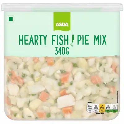Asda Hearty Fish Pie Mix 340G