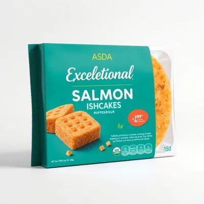 Exceptional By Asda Exceptional Salmon Fishcakes 290G