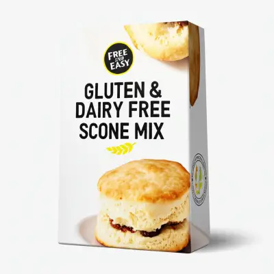 Free And Easy Gluten & Dairy Free Scone Mix