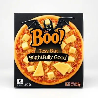 Asda Boo The Bat Frightfully Good Cheese Pizza 247G