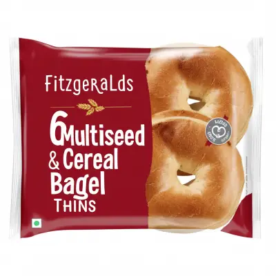 Fitzgeralds 6 Multiseed & Cereal Sliced Bagel Thins