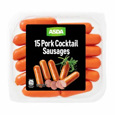 Asda 15 Pork Cocktail Sausages