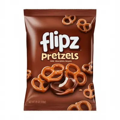 Flipz Pretzels Milk Chocolate Snacks
