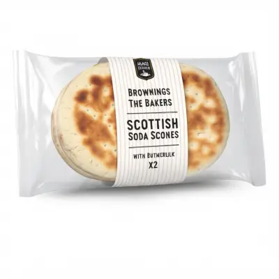 Brownings The Bakers Scottish Soda Scones With Buttermilk X2