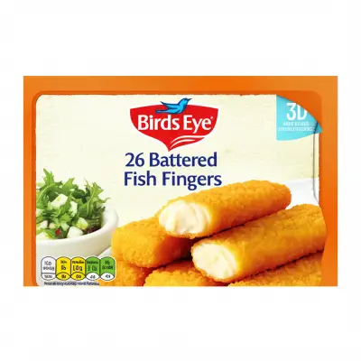 Birds Eye 26 Battered Fish Fingers