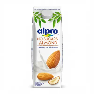 Alpro Almond No Sugars Chilled Dairy Free Milk Alternative