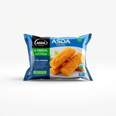 Asda 10 Omega 3 Fish Fingers 300G