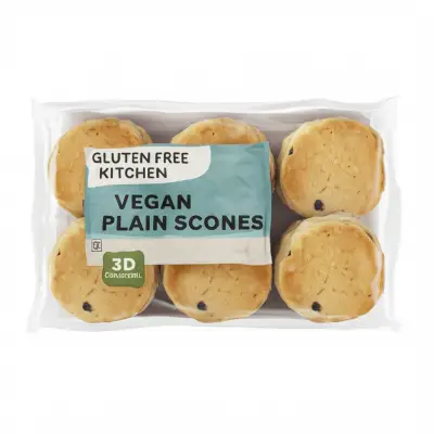 Gluten Free Kitchen Vegan Plain Scones