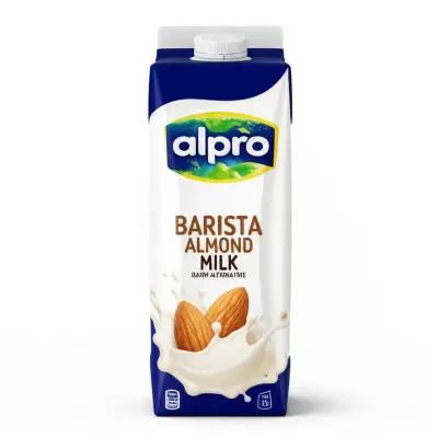 Alpro Barista Almond Milk Long Life Dairy Alternative 1L