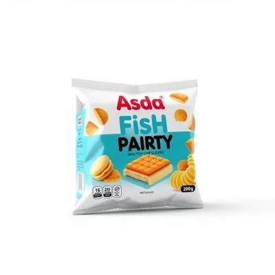 Asda Party Mini Fish & Chip Sliders 200G