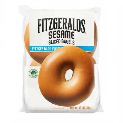 Fitzgeralds Sesame Sliced Bagels
