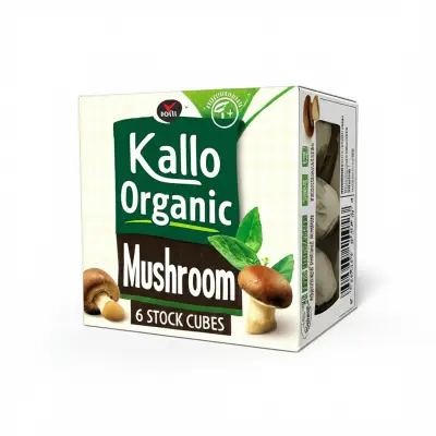 Kallo Organic Mushroom 6 Stock Cubes