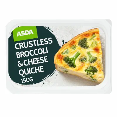 Asda Crustless Broccoli & Cheese Quiche 150G