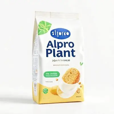 Alpro Plant High Protein Banana Biscuit Yoghurt Alternative