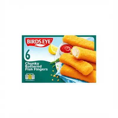 Birds Eye 6 Chunky Battered Fish Fingers