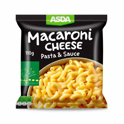 Asda Macaroni Cheese Pasta & Sauce 110G