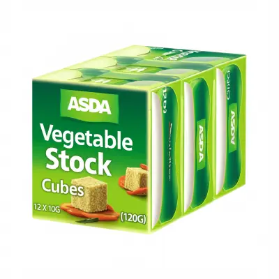 Asda Vegetable Stock Cubes 12 X 10G (120G)