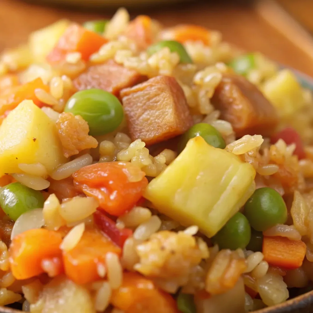 Image of Ham & Pineapple Fried Rice
