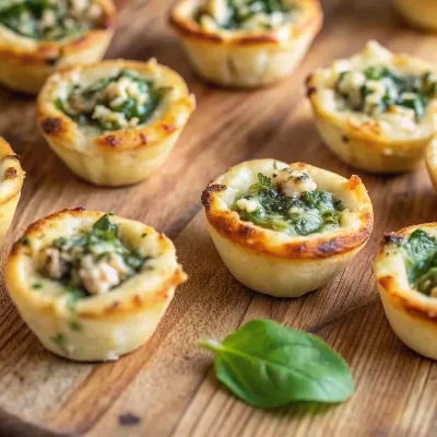 Image of Spinach and Cream Baby Pies