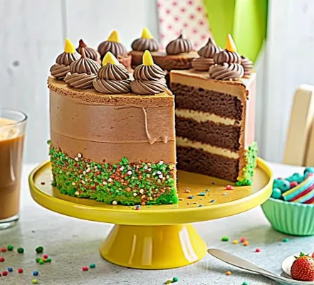 Image of Vegan Birthday Cake