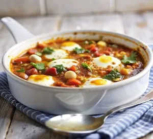 Image of Spicy Moroccan Eggs