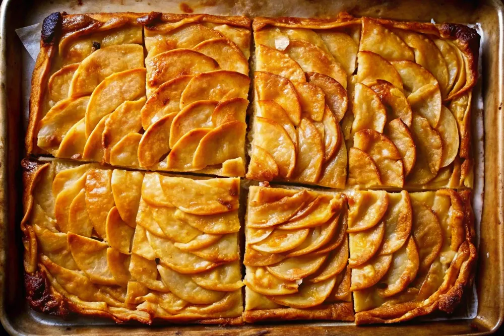 Image of Apple Mosaic Tart With Salted Caramel