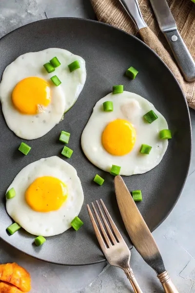 Image of Fried Vegan Eggs