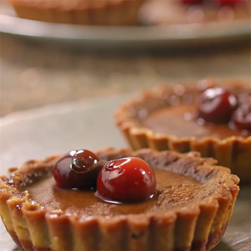 Image of Chocolate Cherry Tarts