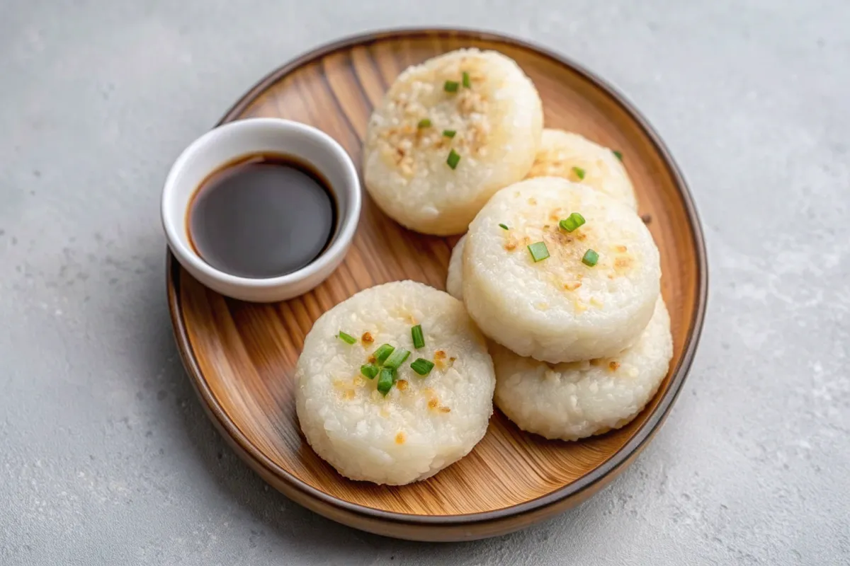 Image of Japanese Pan-Fried Rice Cakes