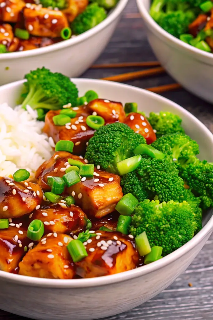 Image of Quick Teriyaki Chicken Bowls