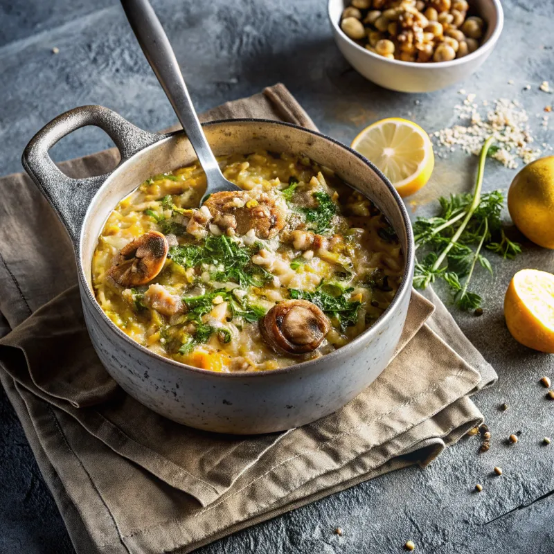 Image of Mushroom & Lemon Risotto
