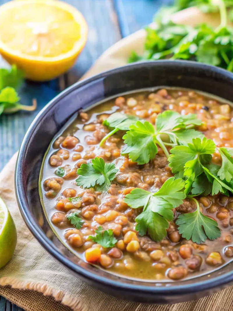 Image of Coconut Lentil Curry Soup