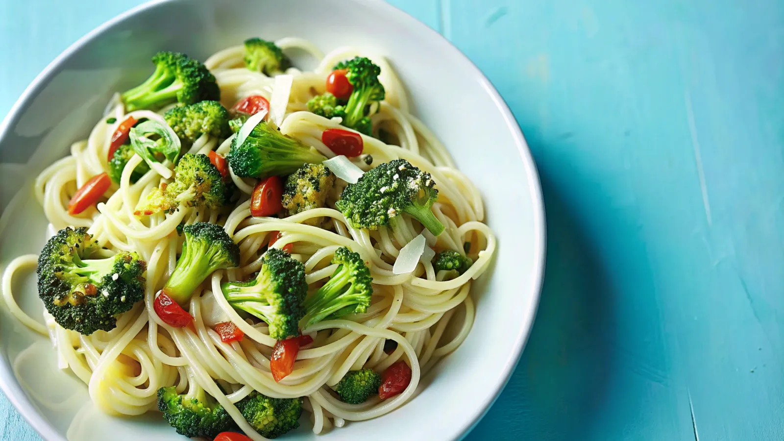Image of Chargrilled Broccoli Pasta With Chilli and Garlic