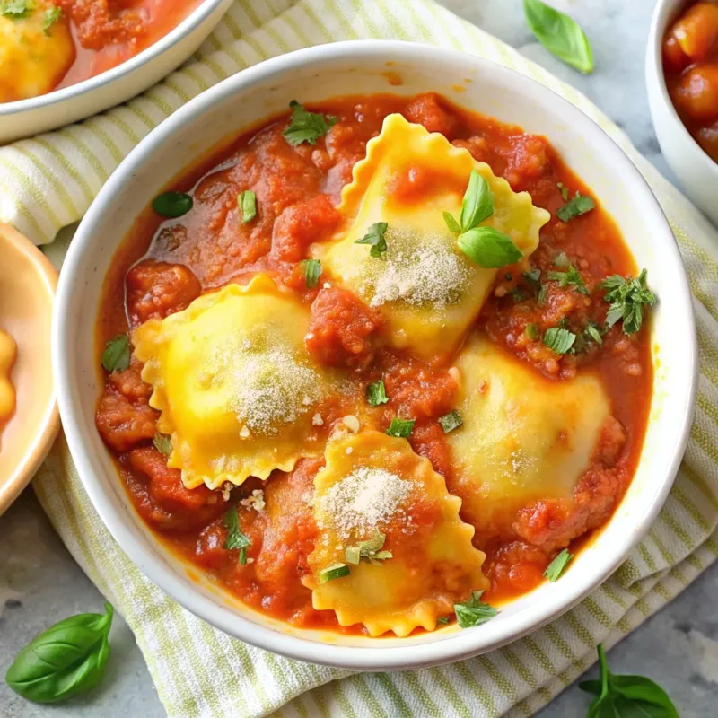 Image of Ravioli Soup