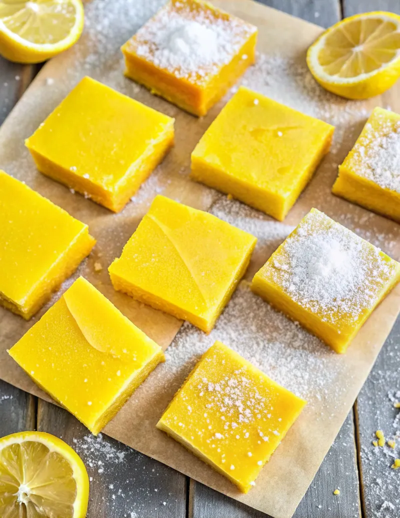 Image of Vegan Lemon Bars