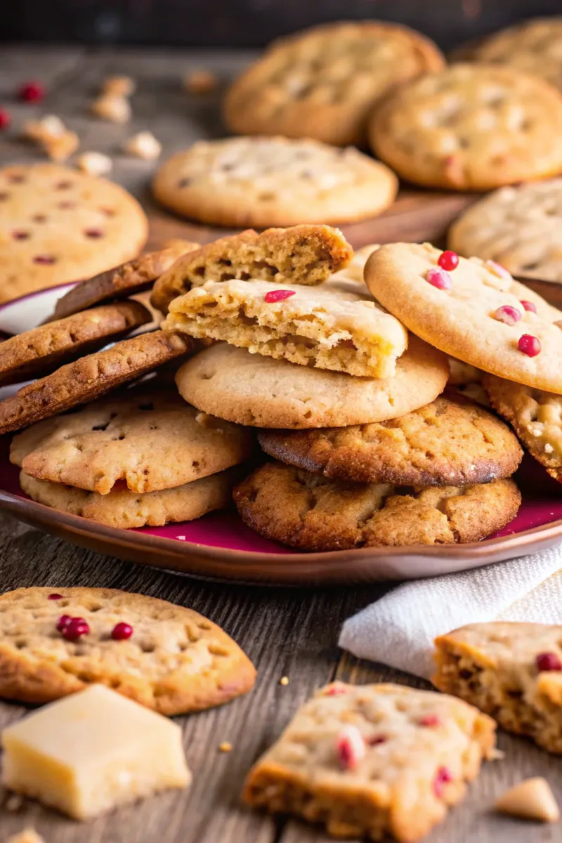 Image of Raspberry & White Chocolate Chip Cookies