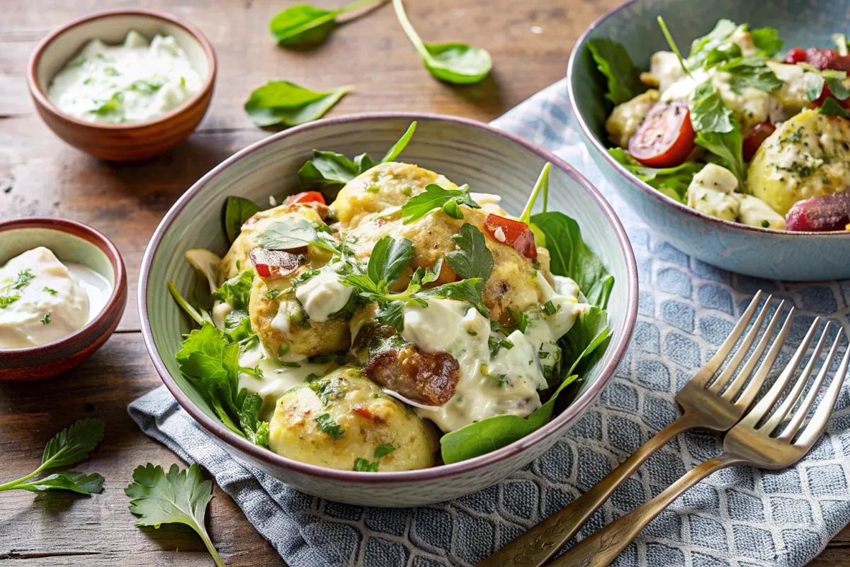 Image of Smashed Potato Salad