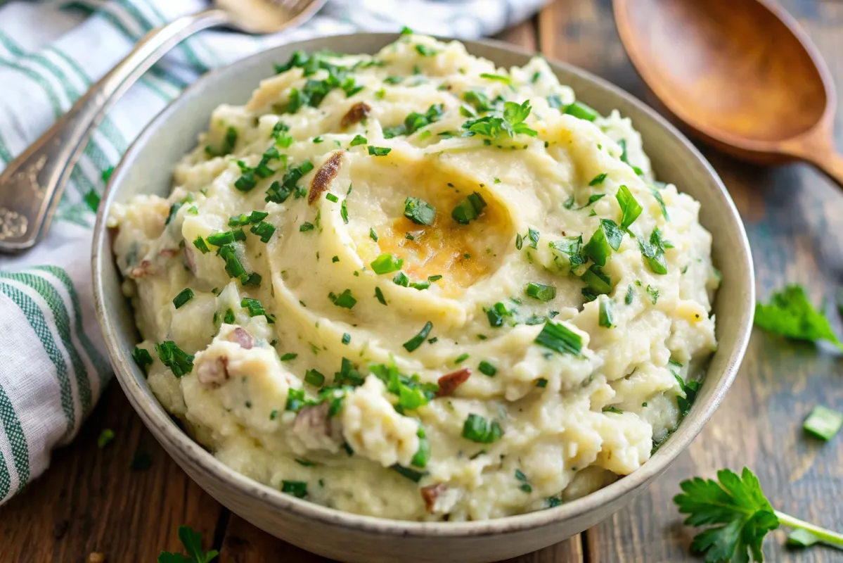 Image of Colcannon (Irish Mashed Potatoes)