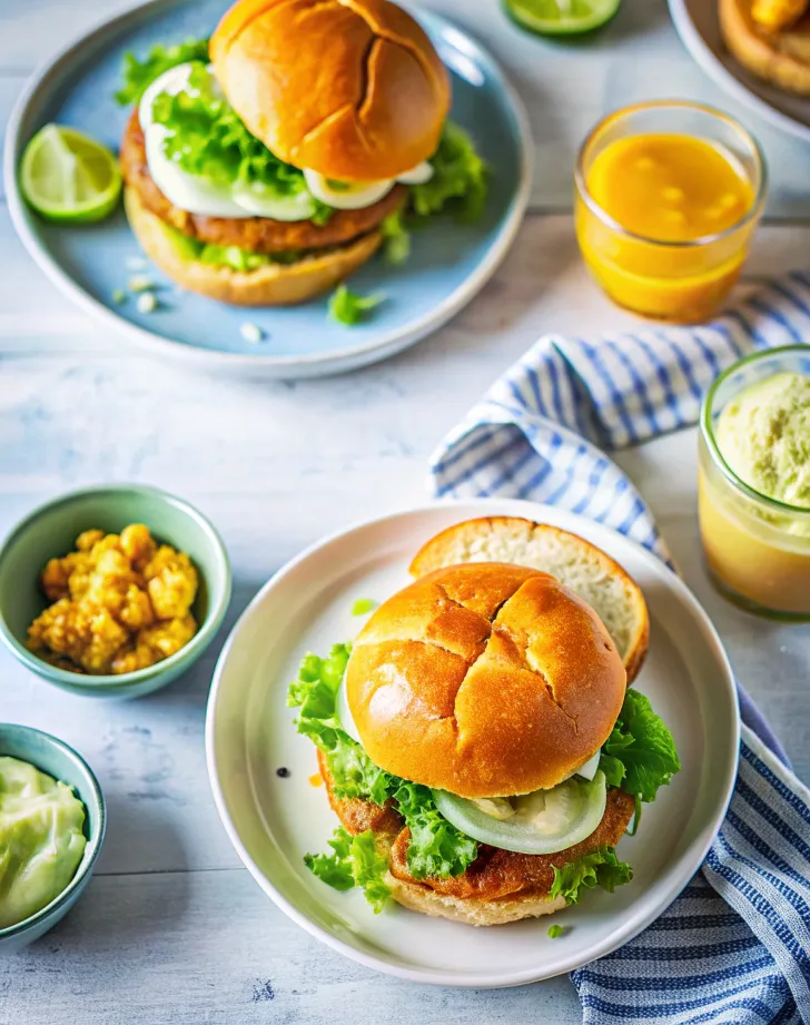 Image of Cauliflower Sweet Potato Burgers