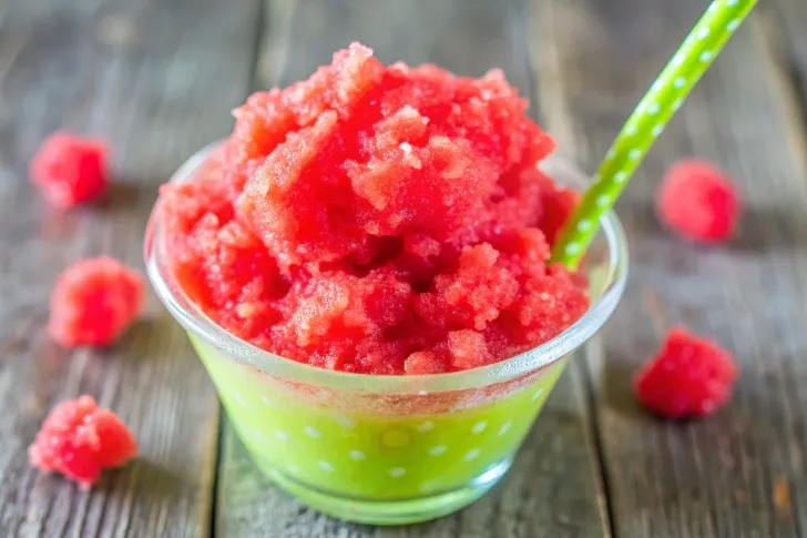 Image of Summer Strawberry Lime Granita