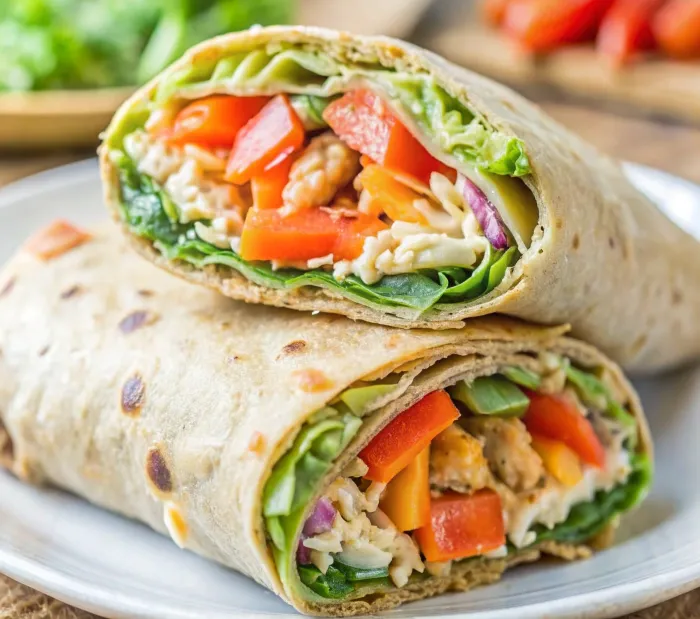 Image of Tangy Veggie Wrap