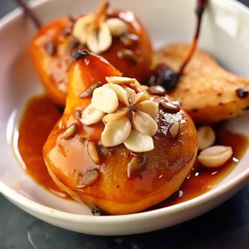 Image of Spiced Caramel Pears