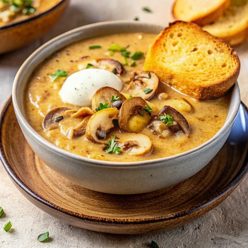 Image of Hungarian Mushroom Soup