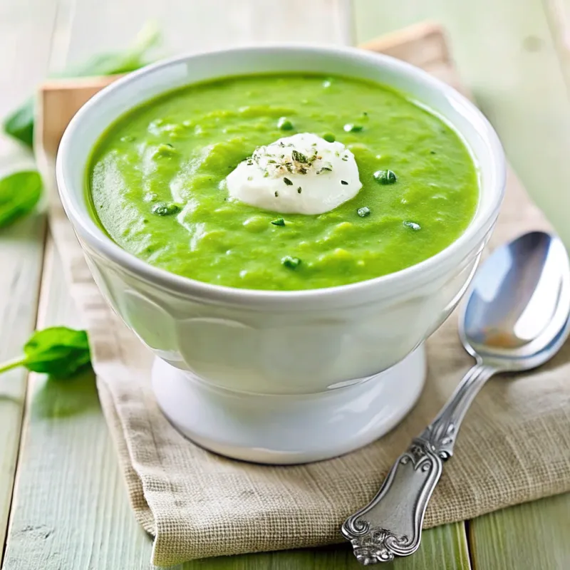 Image of Spinach & Rice Soup