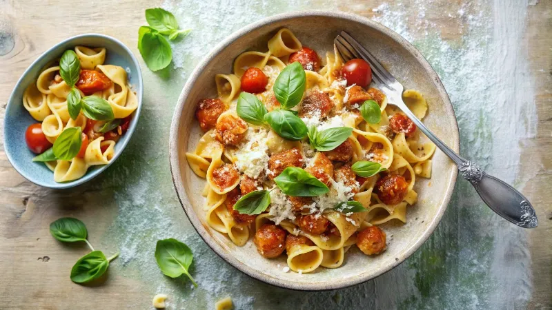 Image of Butter-Roasted Cherry Tomato Pasta