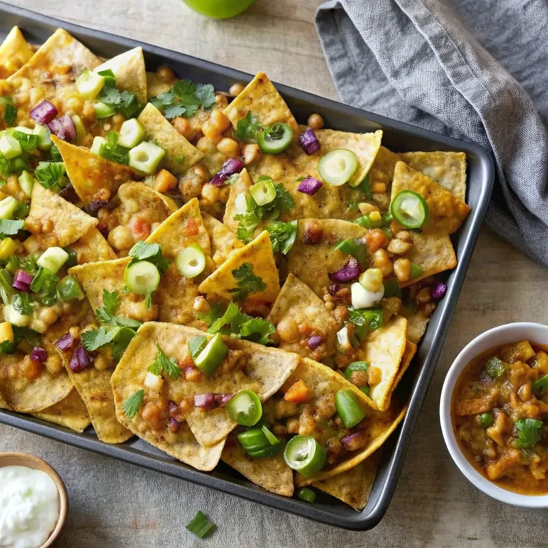 Image of Loaded Sheet-Pan Nachos