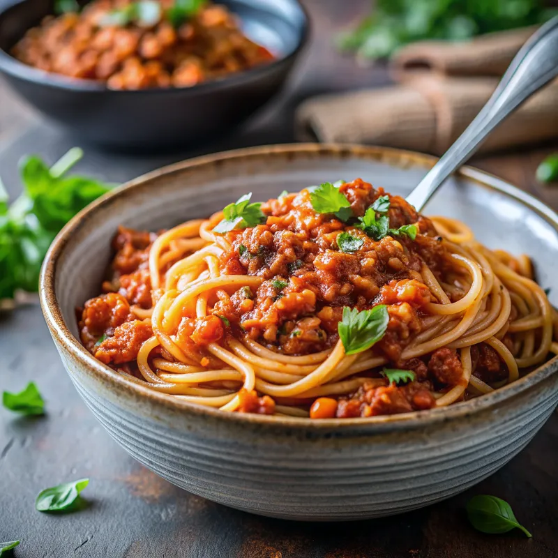 Image of Lentil Bolognese