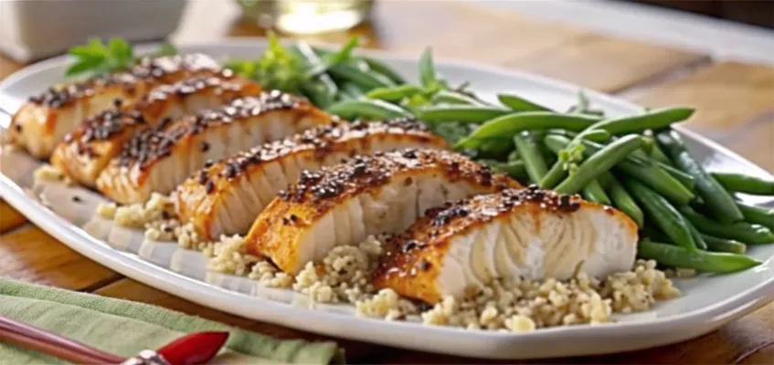 Image of Balsamic-Glazed Salmon Fillets
